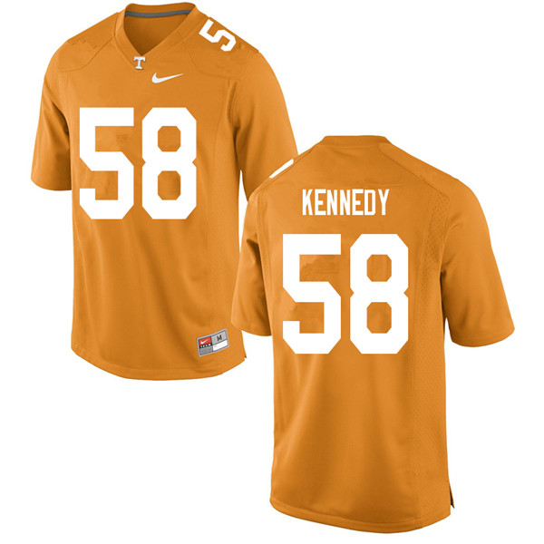 Men #58 Brandon Kennedy Tennessee Volunteers College Football Jerseys Sale-Orange